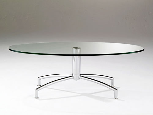 オーバルガラステーブル：家具・通販 K-Style.